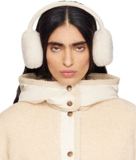 Moncler Moncler Off-White Teddy Ear Muffs