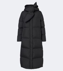 Moncler Moncler Ornement tie-neck down coat
