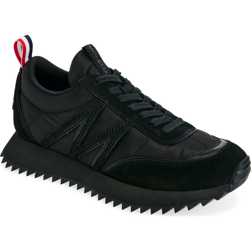 Moncler Moncler Pacey Mixed Media Sneaker