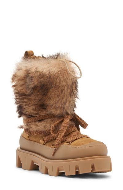Moncler Moncler Peak Après Genuine Shearling Snow Boot