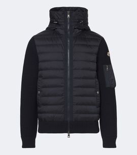 Moncler Moncler Permanent paneled wool-blend jacket