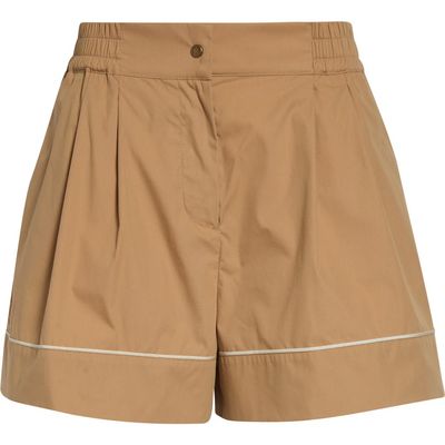 Moncler Moncler Piped Cotton & Nylon Shorts