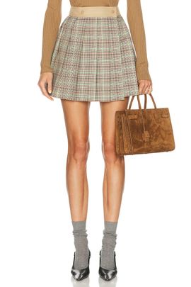 Moncler Moncler Plaid Skirt
