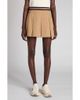 Moncler Moncler Pleated Cotton Stretch Gabardine Miniskirt - 1