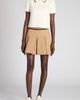 Moncler Moncler Pleated Cotton Stretch Gabardine Miniskirt - 2