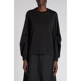 Moncler Moncler Pleated Long Sleeve T-Shirt