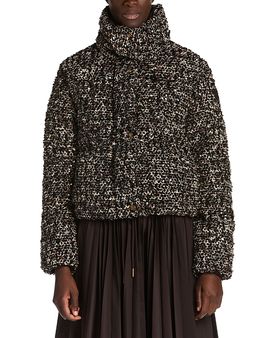 Moncler Moncler Poetique Mixed Media Down Jacket