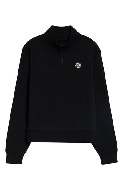 Moncler Moncler Quarter Zip Cotton Pullover