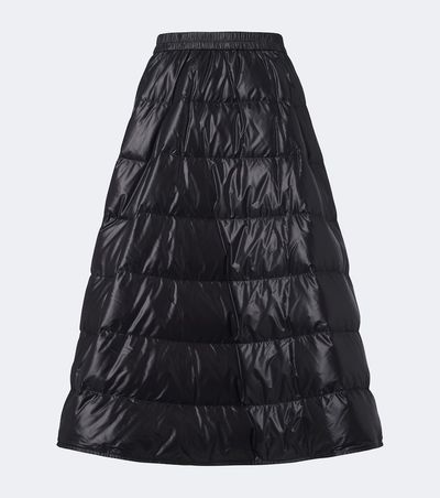 Moncler Moncler Quilted down skirt