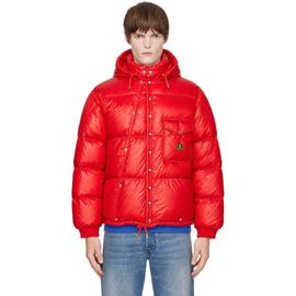 Moncler Moncler Red Karakorum Hooded Short Down Jacket