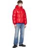Moncler Moncler Red Karakorum Hooded Short Down Jacket - 4