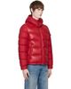 Moncler Moncler Red Maya Hooded Short Down Jacket - 2