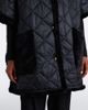 Moncler Moncler Reversible hooded quilted cape - 4