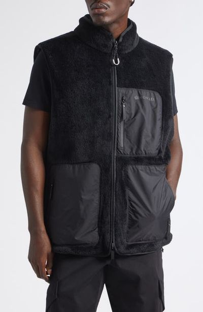 Moncler Moncler Reversible Quilted Down & Fleece Vest
