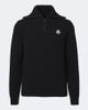 Moncler Moncler Ribbed-knit virgin wool half-zip sweater - 1