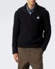 Moncler Moncler Ribbed-knit virgin wool half-zip sweater - 3