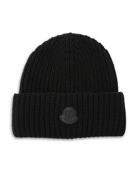 Moncler Moncler Ribbed Beanie Hat