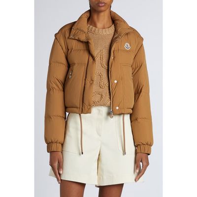 Moncler Moncler Selle Convertible Down Puffer Jacket