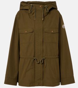 Moncler Moncler Serin hooded canvas jacket