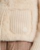 Moncler Moncler Shearling and cashmere down vest - 4