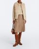 Moncler Moncler Shearling and cashmere down vest - 7