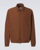 Moncler Moncler Socot leather-trimmed blouson jacket - 1