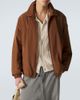 Moncler Moncler Socot leather-trimmed blouson jacket - 2
