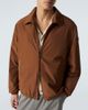 Moncler Moncler Socot leather-trimmed blouson jacket - 5