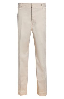 Moncler Moncler Stretch Cotton Straight Leg Pants