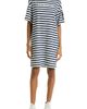 Moncler Moncler Stripe Cotton Jersey T-Shirt Dress - 1