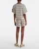 Moncler Moncler Striped cotton jersey shorts - 3