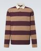 Moncler Moncler Striped cotton piquÃ© polo shirt - 1
