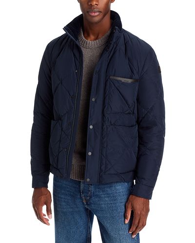 Moncler Moncler Surlake Diamond-Quilted Short Down Jacket