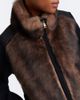 Moncler Moncler Tadorne shearling-trimmed down vest - 3