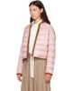 Moncler Moncler Tan & Pink Blageon Corduroy Reversible Down Jacket - 5