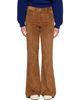 Moncler Moncler Tan Corduroy Wide Leg Trousers - 1