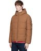 Moncler Moncler Tan Re-Icon Cotton Nylon Himalaya Down Jacket - 4