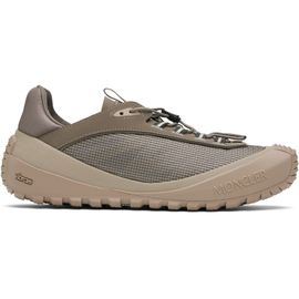 Moncler Moncler Taupe Trailgrip LP Suede & Nubuck Sneakers