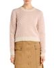 Moncler Moncler Textured Wool Blend Crewneck Sweater - 1