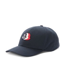 Moncler Moncler Three Logo Embroidered Cap