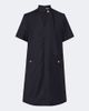 Moncler Moncler Tie-neck virgin wool minidress - 1