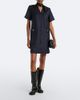 Moncler Moncler Tie-neck virgin wool minidress - 2