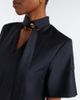 Moncler Moncler Tie-neck virgin wool minidress - 3