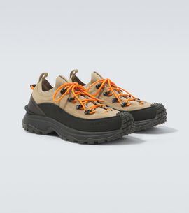 Moncler Moncler Trailgrip Lite3 suede-trimmed sneakers