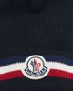 Moncler Moncler Tricolor Stripe Ribbed Wool Beanie - 3