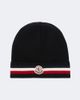 Moncler Moncler Tricolor virgin wool beanie - 1