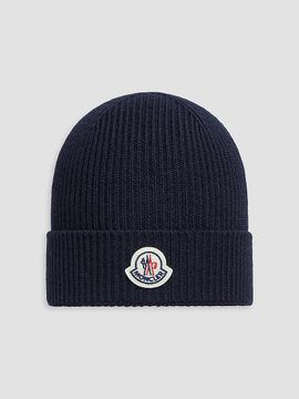Moncler Moncler Unisex Beanie Hat in Wool