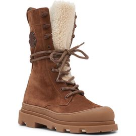 Moncler Moncler Vera Genuine Shearling Trim Boot