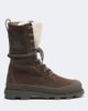 Moncler Moncler Vera shearling-trimmed suede lace-up boots - 5
