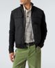 Moncler Moncler Virgin wool and suede zip-up down cardigan - 3
